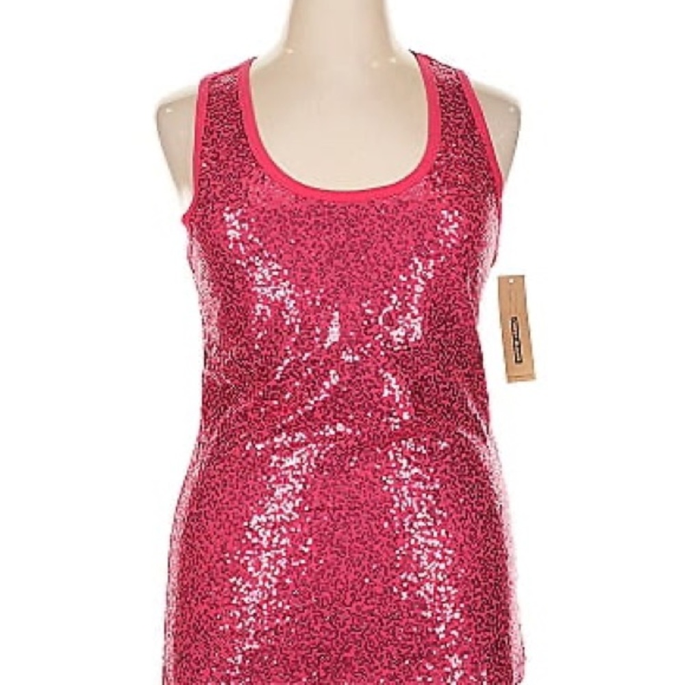 DKNY Jeans Active Top with Sequins